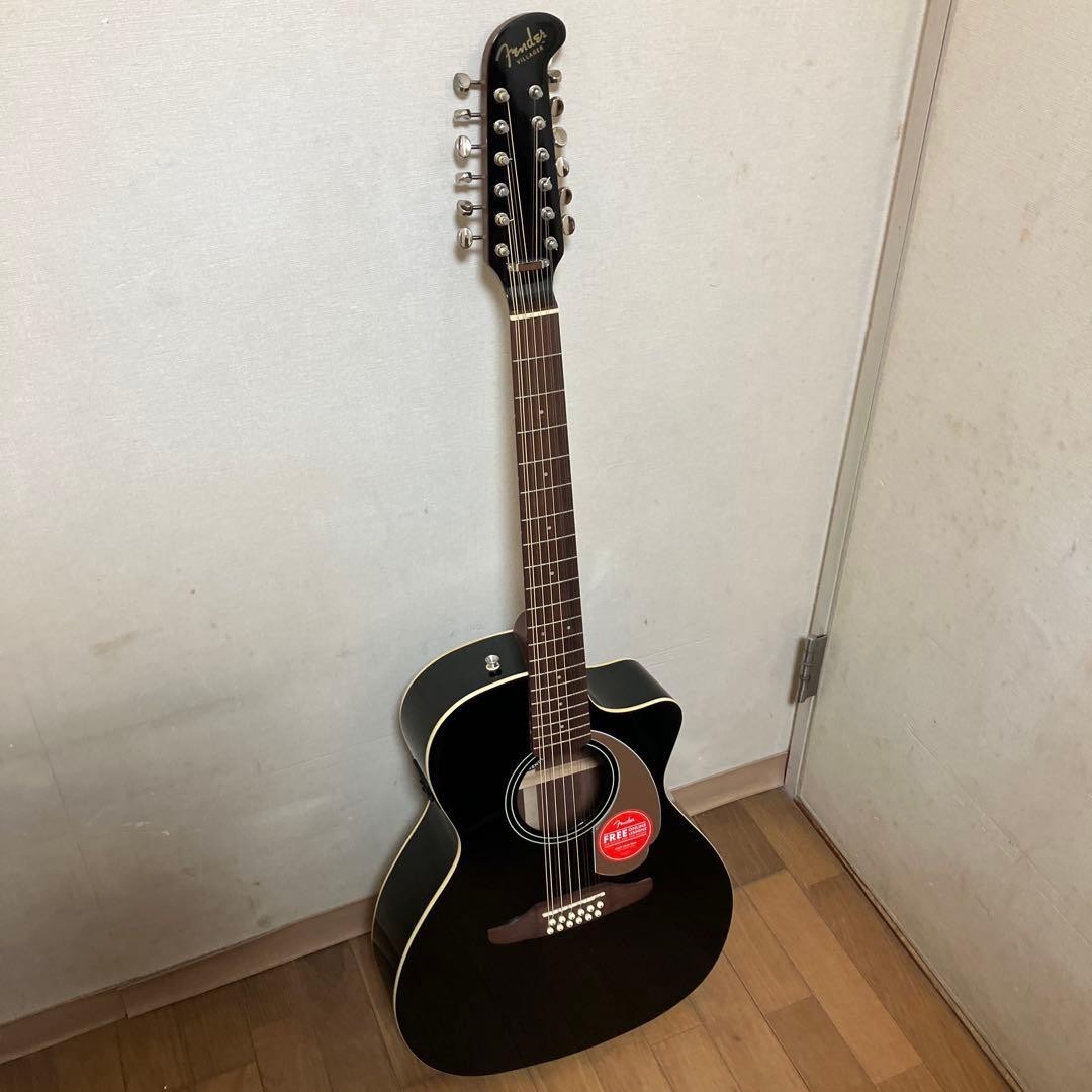 Fender Villager 12-String Black | eBay