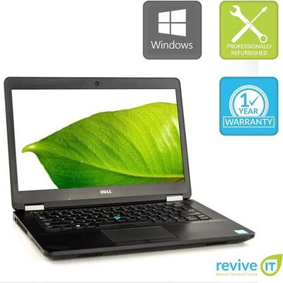 Dell Latitude E5470 14 in Core i7 8GB RAM 128GB SSD 2.5 in Win 10 Home Wty B