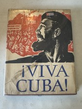 VIVA CUBA Russian Photobook 1963 Fidel Castro Khrushchev 1st Ed La Habana Moscow