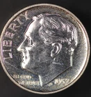 1957 | ROOSEVELT SILVER DIME | PROOF | FRESH FROM A COLLECTION |  LOT BB-310