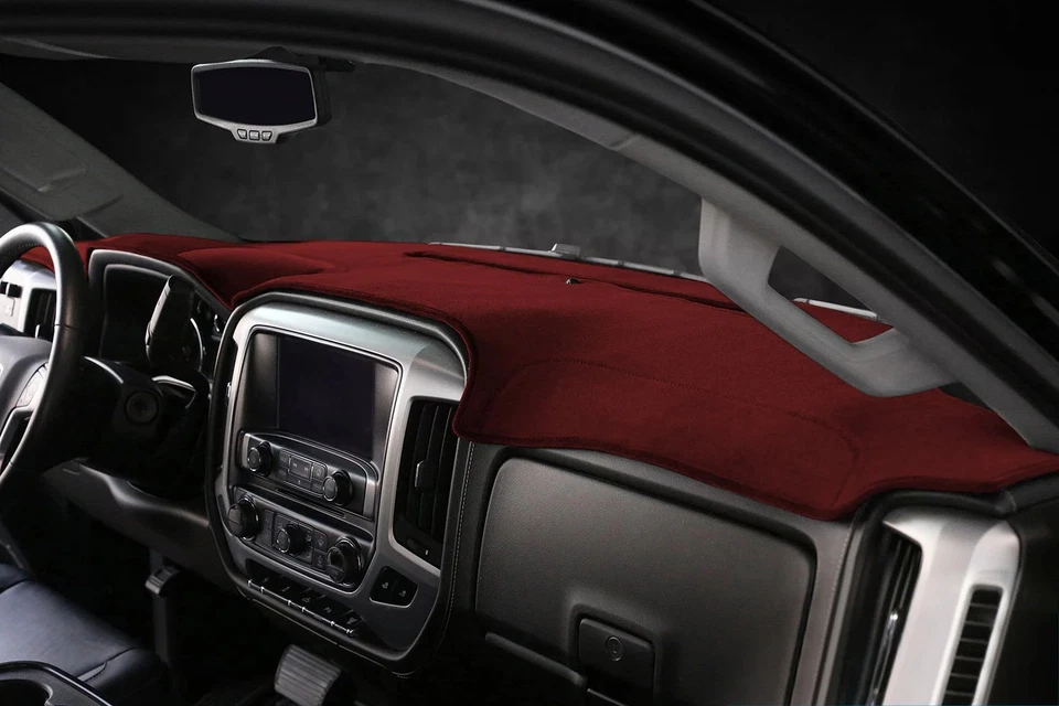 For BMW 128i 2008-2011 Coverking CDCV7BM7273 Velour Red Custom Dash Cover Foto 4 de 4