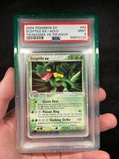 2004 Pokemon EX Team Magma Vs. Team Aqua Sceptile EX Holo 93/95 PSA 9 Mint BGS 9