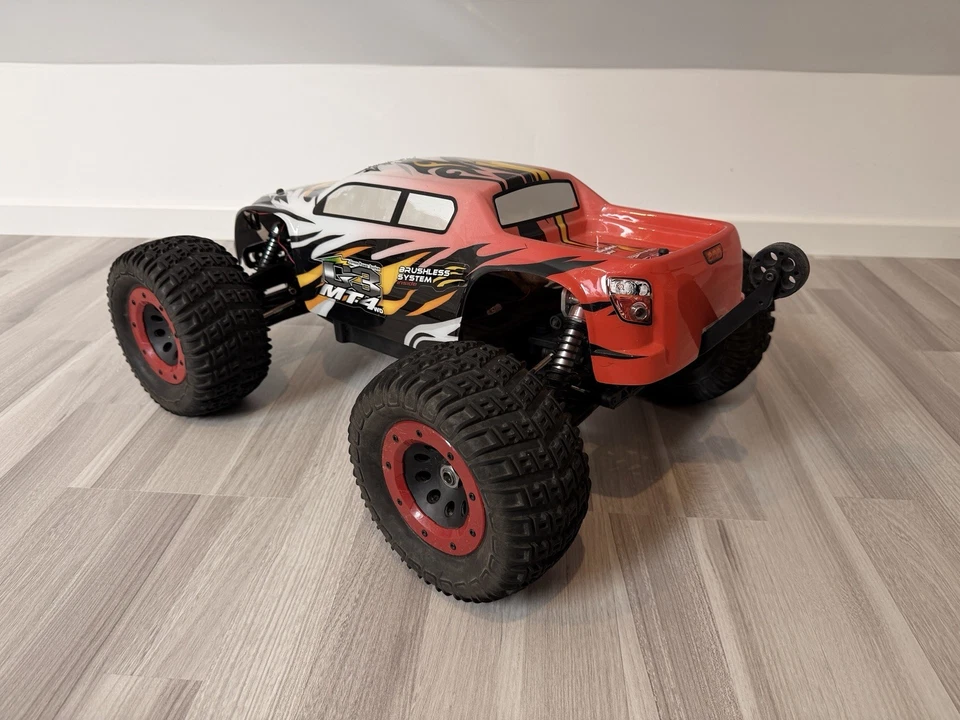 Thunder Tiger MT-4 G3 Monstertruck 1:8 RC Brushless 6s Roller - S2008MG Servo - Bild 4 von 4