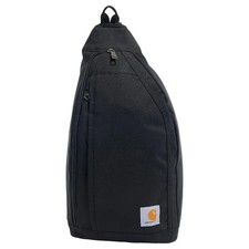 Carhartt Sling Bag CB0510 Rain Defender Water Repellent Black Crossbody Bag New
