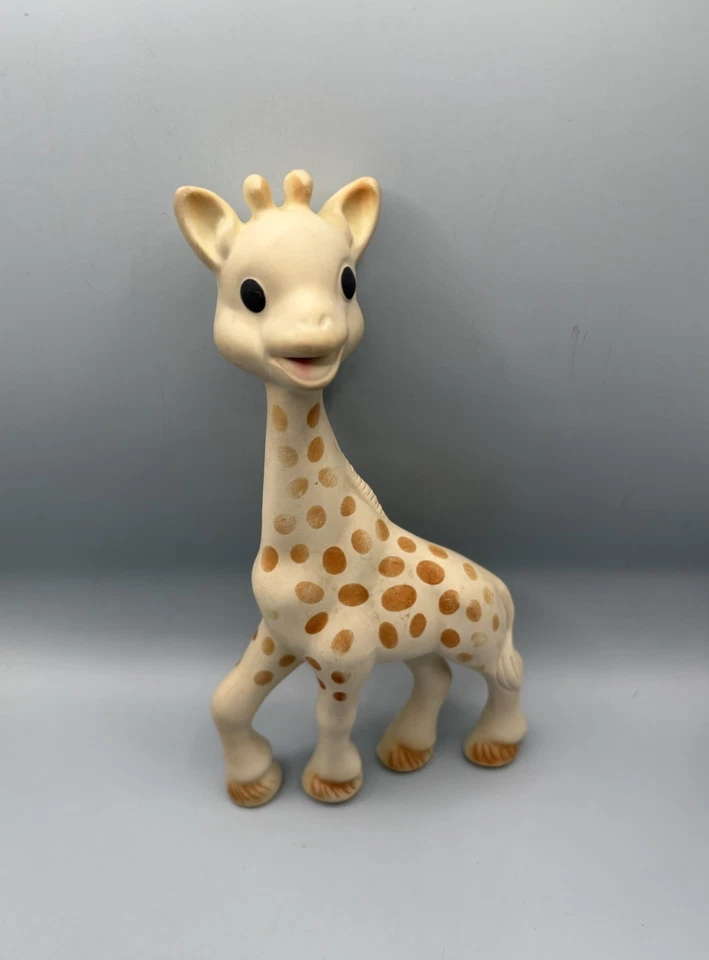 SOPHIE La Jirafa Chirrido de Goma Chirriante Juguete de Dentición 7" - ¡De Colección FUNCIONA! Foto 4 de 4