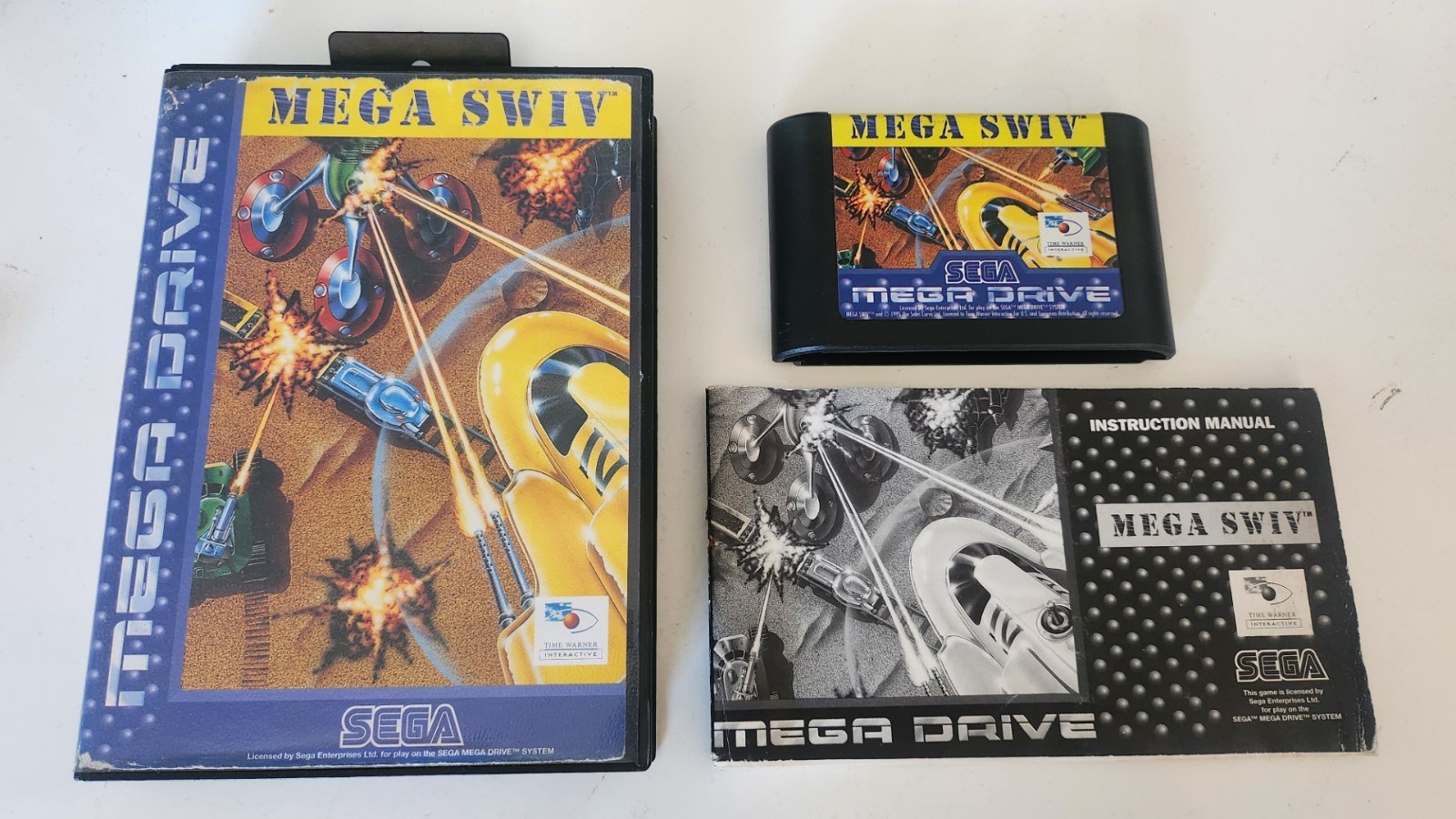 Mega SWIV sur Megadrive Complet