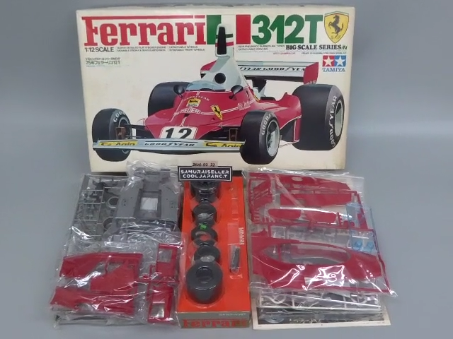 Tamiya 1/12 Ferrari 312T Big Scale Series F1 Vintage Plastic model