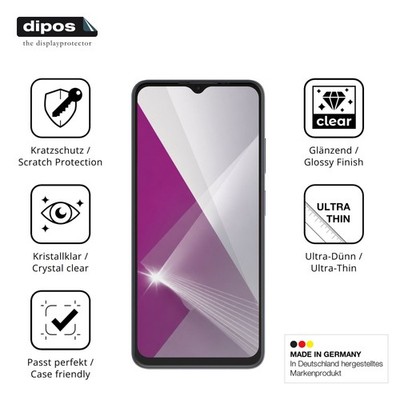 4x Schutzfolie klar für INOI A35 Adventure Displayschutzfolie Folie Display