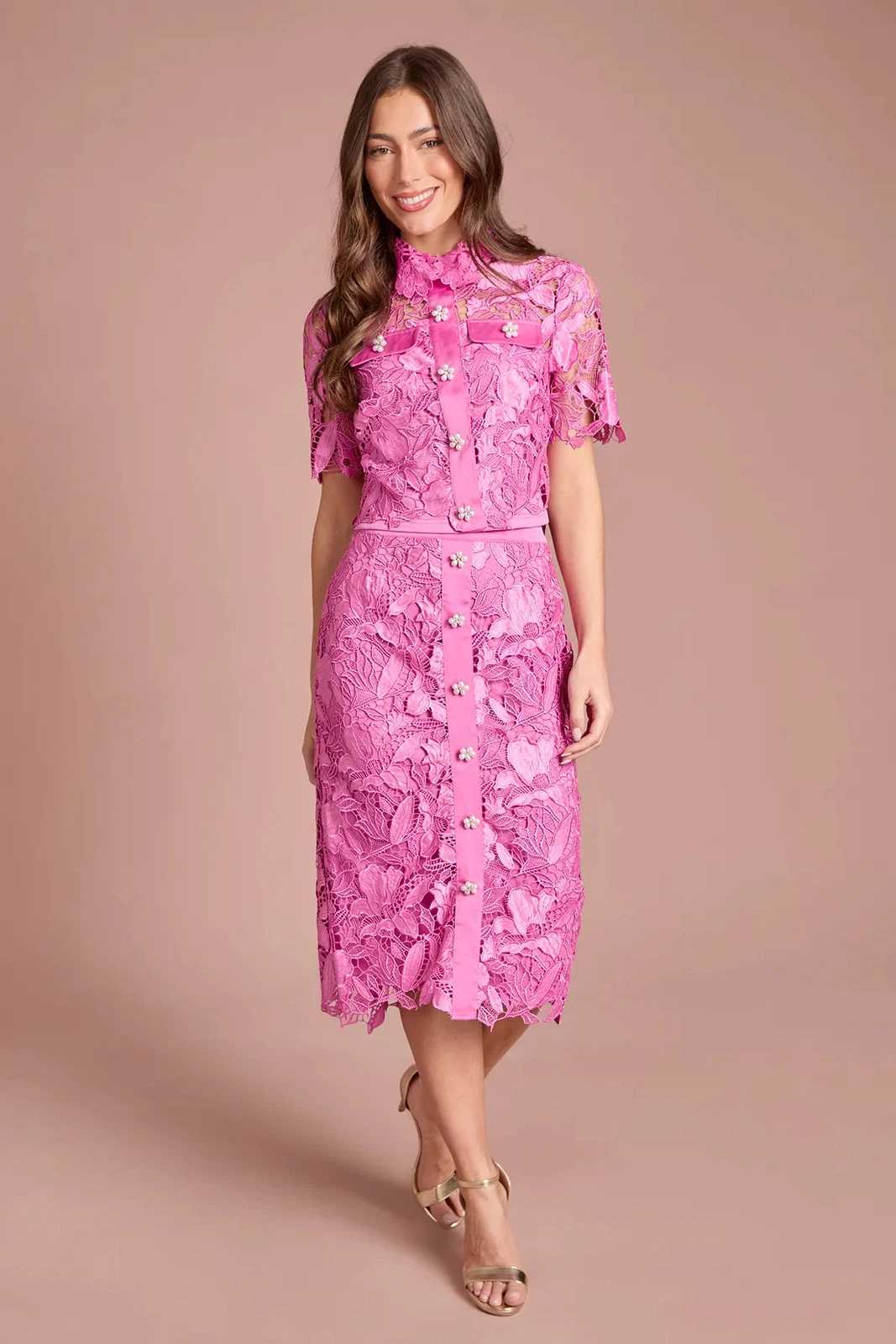 Coast Pink Top Womens Occasion Tops