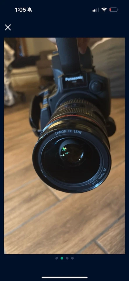 Panasonic AVCCAM AG-HMC150P 3CCD Camera with Battery and Charger - Image 2 of 4