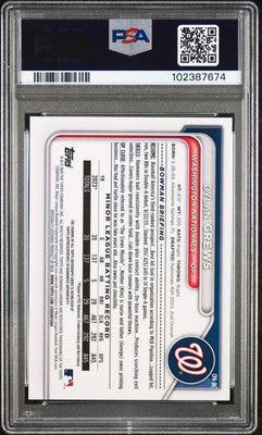 2024 Bowman - Chrome Prospect Autographs Dylan Crews #CPA-DC (AU