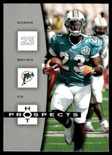 Ronnie Brown 2006 Fleer Hot Prospects #52 Dolphins NFL READ FREE SHIPPING