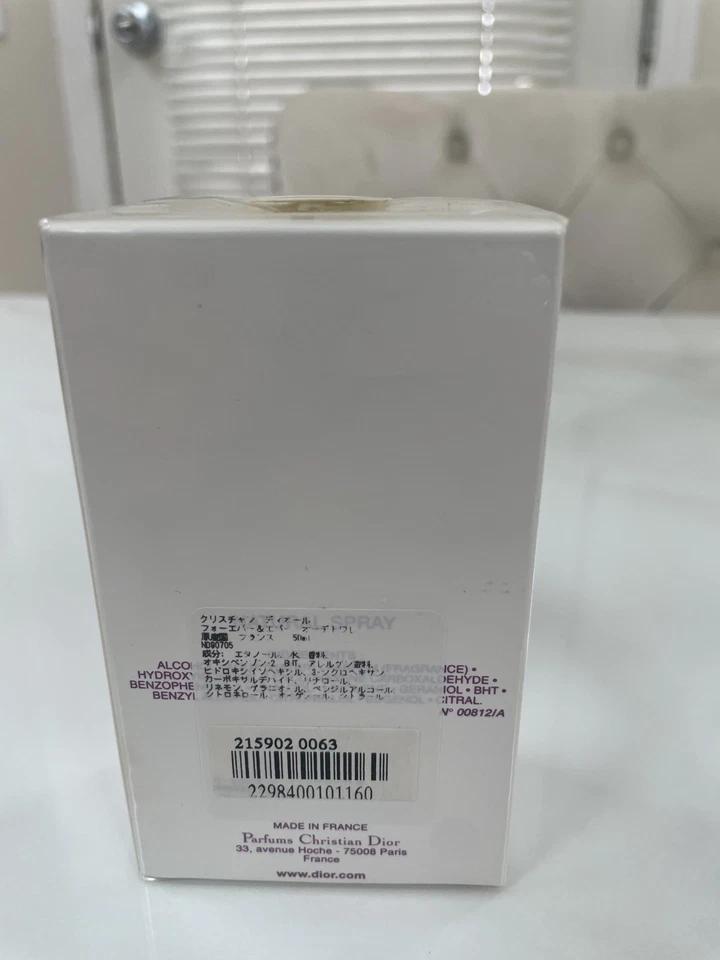 FOREVER AND EVER DIOR EDT 50ML (SPRAY) Foto 2 de 2