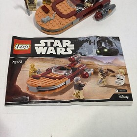 LEGO STAR WARS LUKE'S LANDSPEEDER 75173 100% COMPLETE SET W/ INSTRUCTIONS 9321