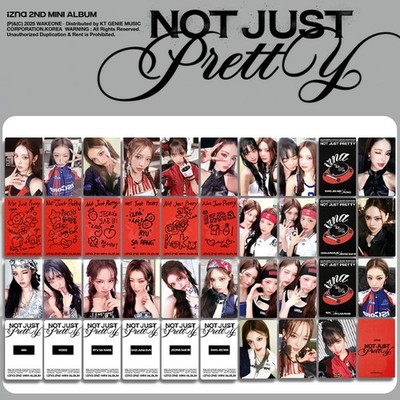 6pcs/set IZNA not just pretty Double-Sided Self Made Photocards