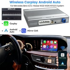 Wireless CarPlay Android Auto Nachrüstsatz Für Mercedes Benz S/CL-Klasse NTG3.5 Wireless CarPlay Android Auto Nachrüstsatz Für Mercedes Benz S/CL-Klasse NTG3.5