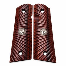 Wilson Combat 1911 Full-size Starburst Grips - Cocobolo 351csbf
