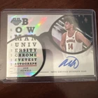 2025 Bowman Chrome University Eye Test Autograph Asa Newell #ETA-AN