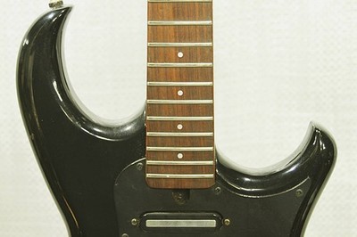 Electric Guitar Aria Pro II RS Knight Warrior Black Made in Japan