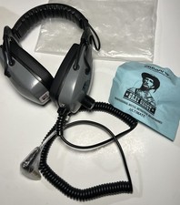 DetectorPRO Gray Ghost Ultimate Metal Detector Headphones 1/4  Angled Plug NEW 