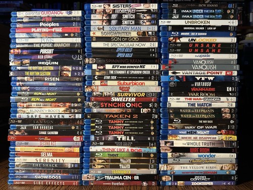 Huge Blu Ray Movie Lot #3 You Pick & Choose Discounts & Combined Shipping!