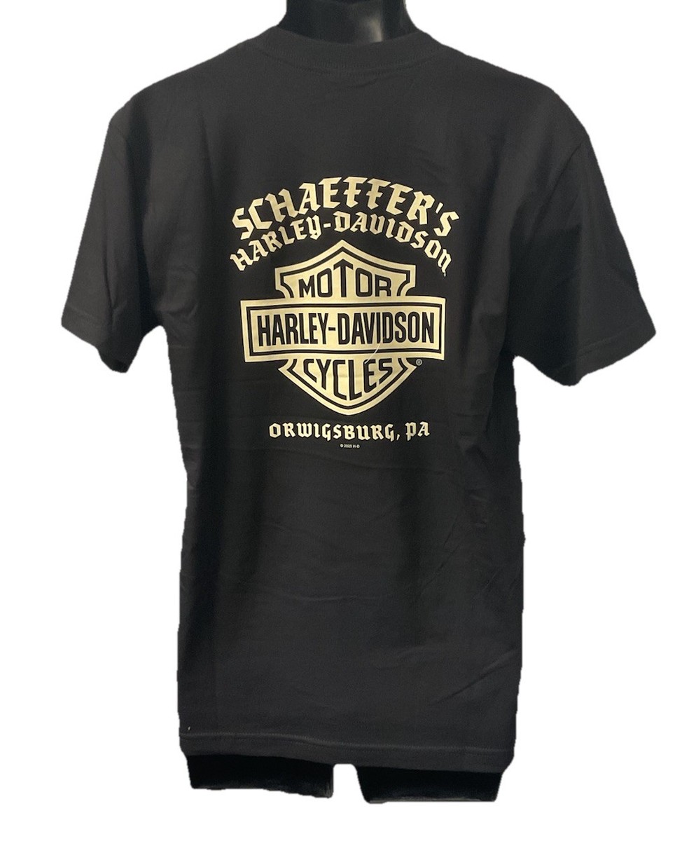 Harley Davidson Men's Pinup Ride Short Sleeve T-Shirt Black