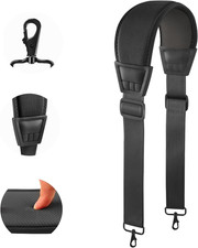 67" Universal Shoulder Strap, Neoprene Thick Padded Bag Strap with Double Adjust