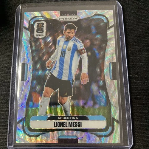 2026 Panini Prizm FIFA World Cup World Cup #10 Lionel Messi Argentina WAVE PRIZM