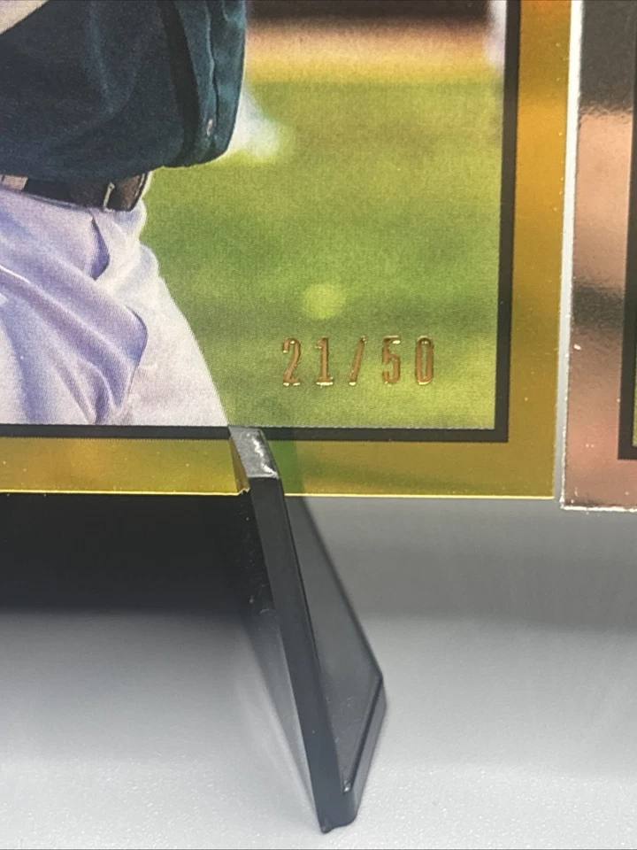 2019 Bowman Heritage Chrome Julio Rodriguez Prospect Gold Refractor and Chrome - Image 2 of 3