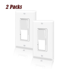 Dimmer Light Switch 3 Way for 300W Dimmable LED/CFL 600W Incandescent Halogen  2