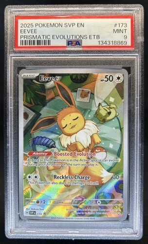 2023-25 Pokemon SV Black Star Promos - SVP EN Eevee #173 PSA 9
