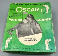 Vintage Oscar Jr Electronic Putting Partner JR-100 *Tested* no putting disc