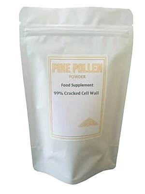 Pine Pollen Powder 99% Cracked Wall Cell, Multi Listing