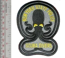PD Diver New York State PD Diving Team Search & Rescue SCUBA Divers NO TARIFF