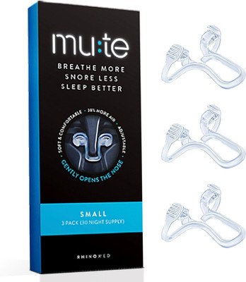 Mute by  Nasal Dilator for Snore Reduction - Small 3Pk Increase