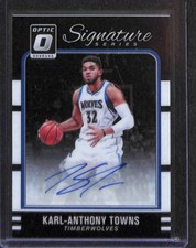 2016-17 Donruss Optic Signature Series Autograph #42 Karl Anthony Towns