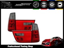 Set Tail Lights For BMW X5 E53 1999 2000 2001 2002 2003 Red Smoke