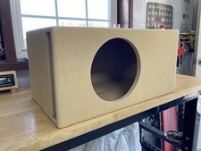 Custom Universal 10in Ported Subwoofer Enclosure / Speaker Box 33Hz 1.50 cu. ft.
