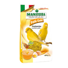 Ergänzungsfutter Pastoncino Für Kanarienvögel Und Exoten - Manitoba Patè Gold