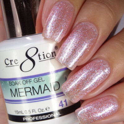 Cre8tion Led/UV Soak Off Gel .5oz - Mermaid #41