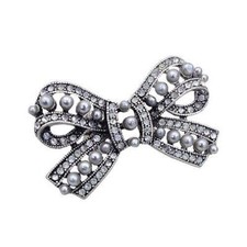 Beautiful Fashion Bow Ribbon Crystal Rhinestone Stretch Ring