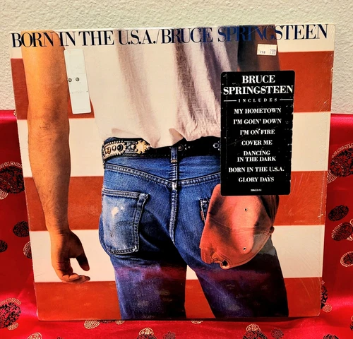 Bruce Springsteen Born In The U.S.A. 1984 Columbia QC 38653  LP TESTED 1ST PRESS