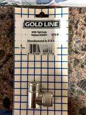 GOLD LINE M359 RIGHT ANGLE RADIO CABLE ADAPTOR 272-9