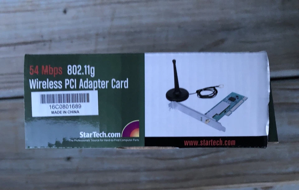 Startech Wireless PCI Adapter Card -54 Mbps 802.11g. Open Box - Image 2 of 4