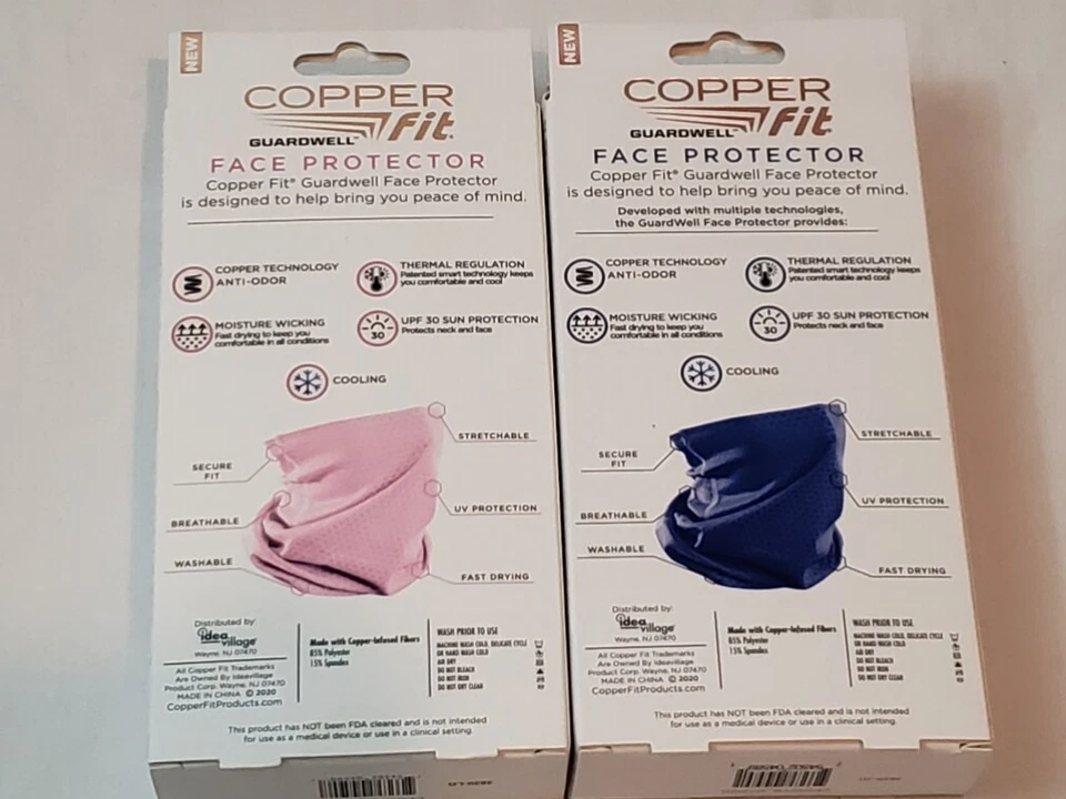 2 Guardwell Copper Fit Face Protector Youth — 第 2/2 张图片