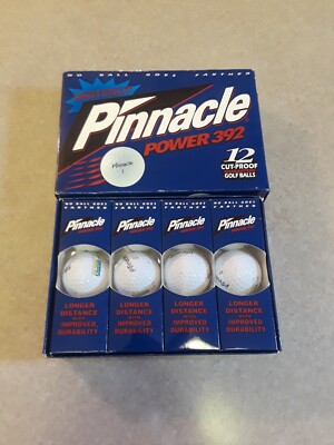 Pinnacle Power 392 One Dozen Cut Proof Golf Balls