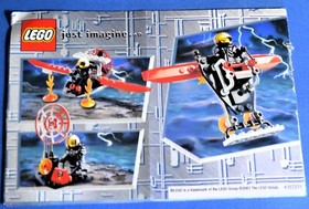 LEGO Alpha Team 6771 Ogel Command Striker Complete w/ Box & Manual 2001