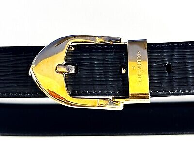 Louis Vuitton Vintage EPI Ceinture Classic Leather Belt