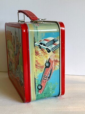 鉄製　BOX 80's Thundercats Action Cartoon Superhero Vintage 80s Metal Lunchbox