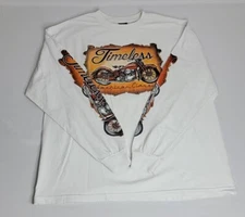 NWOT Hot Leathers Classics Motorcycle Longsleeve Shirt XL Biker Brad 2011